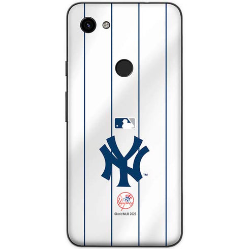 MLB New York Yankees Home Jersey Google Pixel 3a Skin